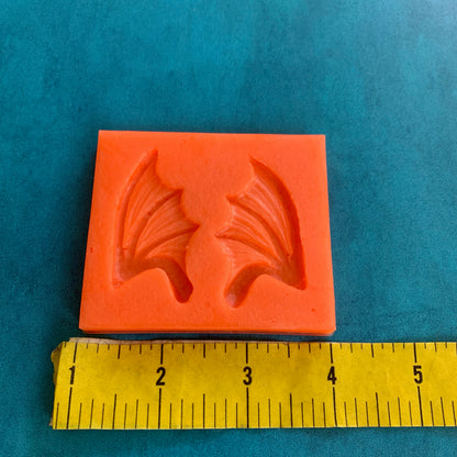 Dragon Bat Devil Wings silicone mold polymer clay UV resin earrings crafting - Create Along 
