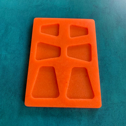 Rounded Corners Silicone Earring Jewelry Mold polymer clay tools and supplies - Create Along 