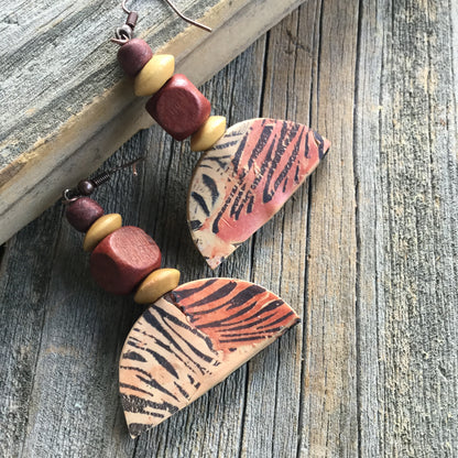 Semi Half Circle polymer clay cutter set jewelry earrings basics collar - Create Along 
