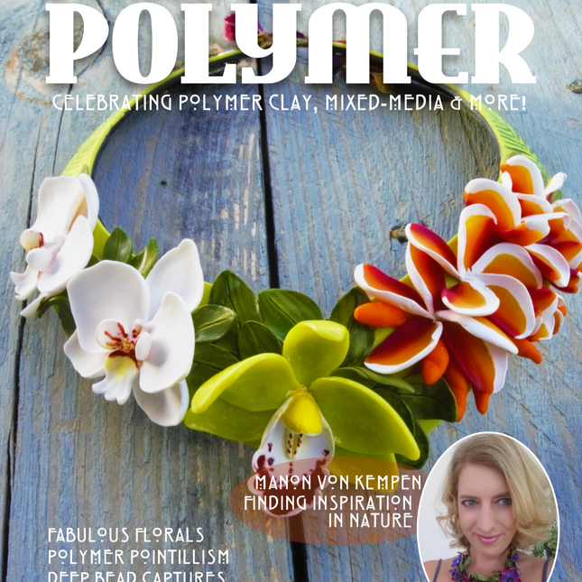 July 2019 Passion for Polymer Digital Download PDF magazine - Create Along 