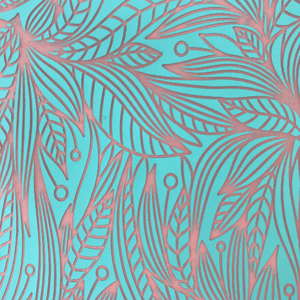 Silkscreen Stencil SLAB Leaves and Berries For Polymer Clay And Mixed Media Overall Design - Create Along 