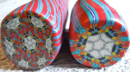 Kaleidoscope Caning with a twist Workshop Polymer Clay Tutorial - Create Along 