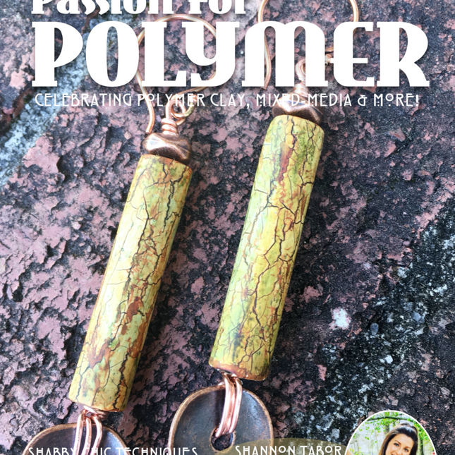 Shabby Chic DIGITAL May 2020 Passion for Polymer clay magazine- PDF download - Create Along 