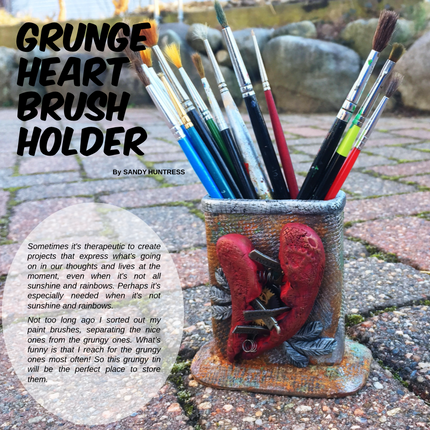 Shabby Chic DIGITAL May 2020 Passion for Polymer clay magazine- PDF download - Create Along 