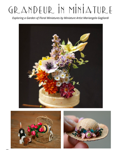 Inspired by Nature DIGITAL April 2020 Passion for Polymer clay magazine- PDF download - Create Along 