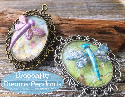 Dragonflies - DIGITAL June 2020 Passion for Polymer clay magazine- PDF download - Create Along 
