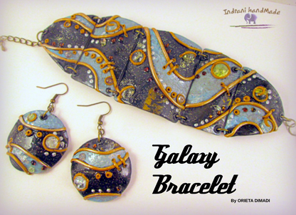 Celestial - DIGITAL July 2020 Passion for Polymer clay magazine- PDF download - Create Along 