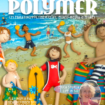 DIGITAL August 2020 Passion for Polymer clay magazine- PDF download - Create Along 