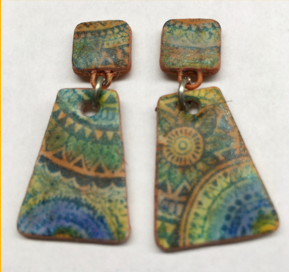 Dangles graduated Collar necklace Jewelry Sized set of 6 Polymer Clay Cutters - Create Along 