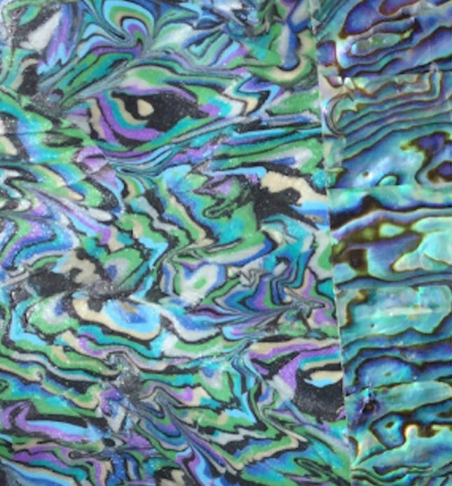 Make a Gorgeous Faux Abalone Slab & Reversible Seahorse Bracelet Online Workshop with Cindi McGee - Create Along 