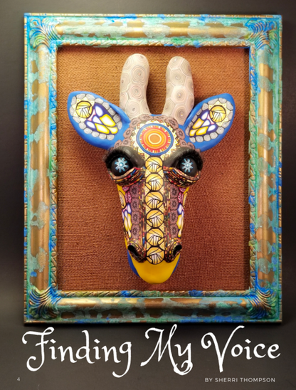 Beads - DIGITAL January 2021 Passion for Polymer clay magazine- PDF download - Create Along 