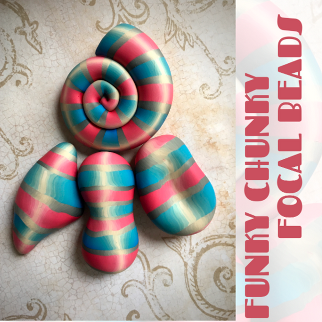 Beads - DIGITAL January 2021 Passion for Polymer clay magazine- PDF download - Create Along 