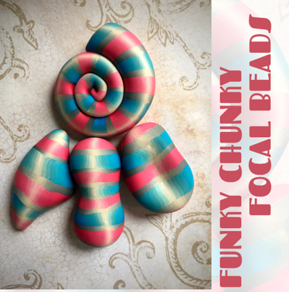 Beads - DIGITAL January 2021 Passion for Polymer clay magazine- PDF download - Create Along 