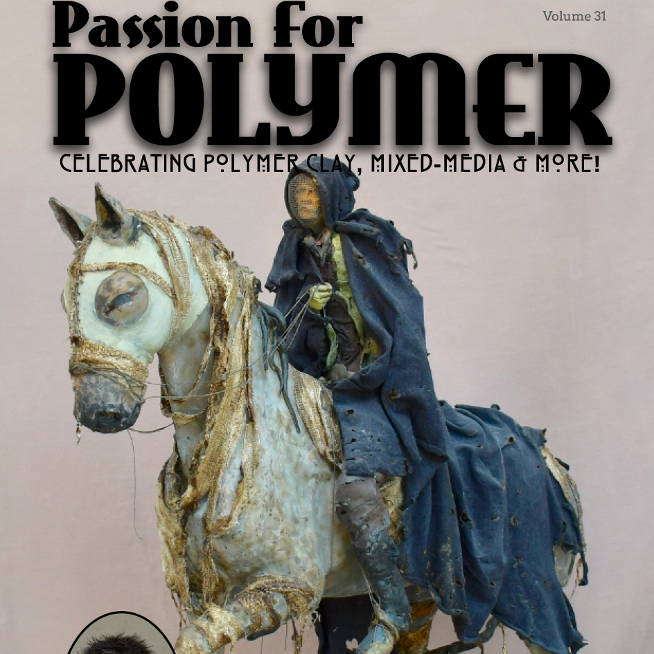 Sculpture & Halloween Tutorials Magazine: October 2021 Passion for Polymer Clay DIGITAL Downloadable PDF