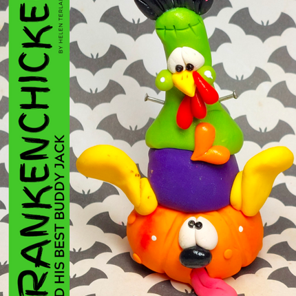 Sculpture & Halloween Tutorials Magazine: October 2021 Passion for Polymer Clay DIGITAL Downloadable PDF - Create Along 