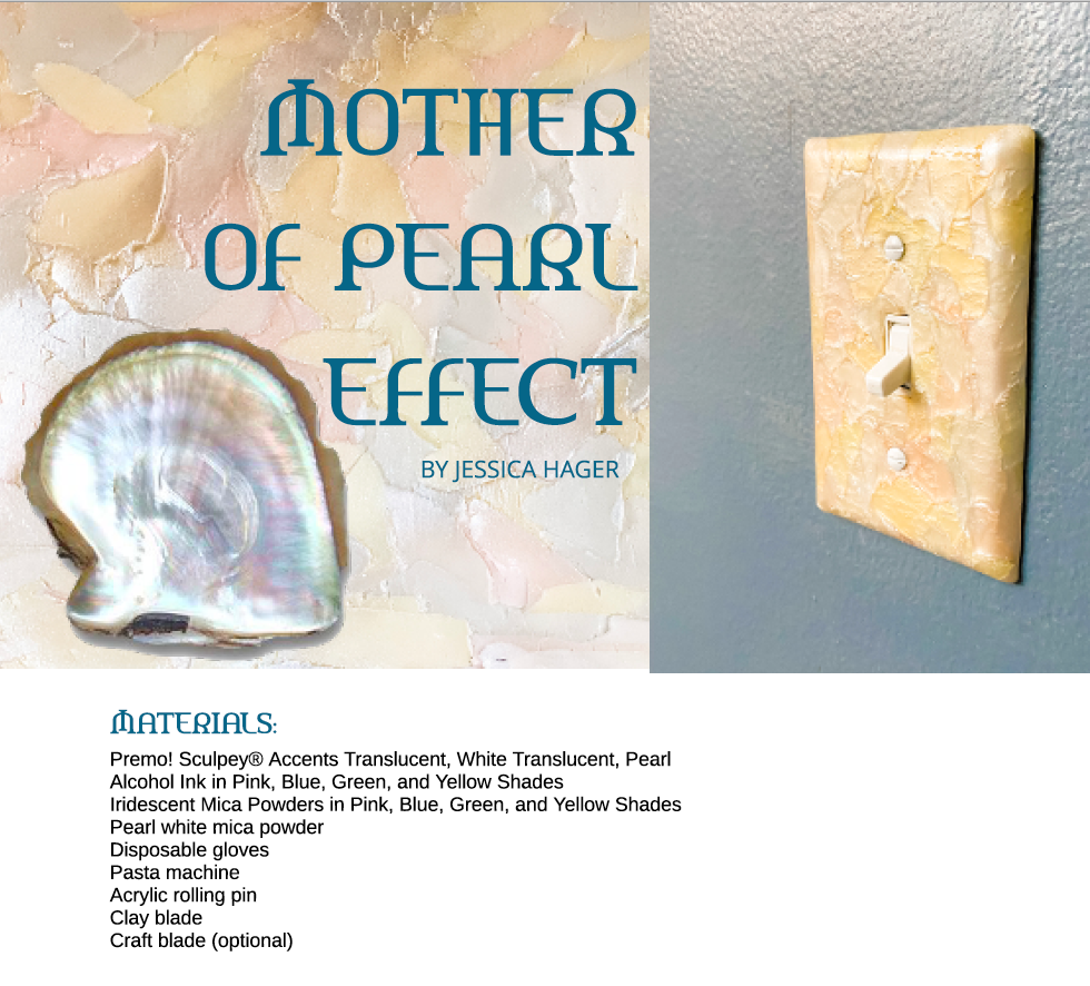 Metallic & Pearl Effect Tutorials Magazine: November 2021 Passion for Polymer Clay DIGITAL Downloadable PDF