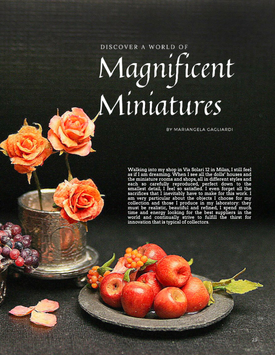 Miniatures & Faux Effects Tutorials Magazine: December 2021 Passion for Polymer Clay DIGITAL Downloadable PDF
