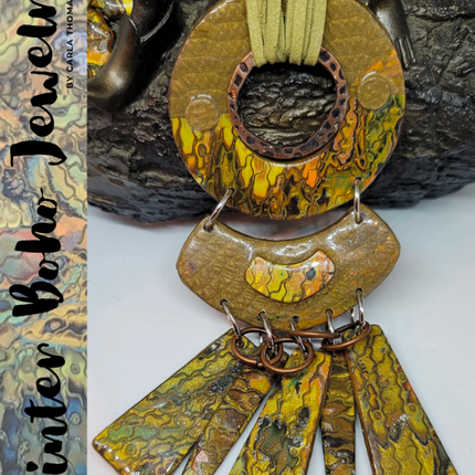 Polymer Clay Components Tutorials Magazine: January 2022 Passion for Polymer Clay DIGITAL Downloadable PDF - Create Along 