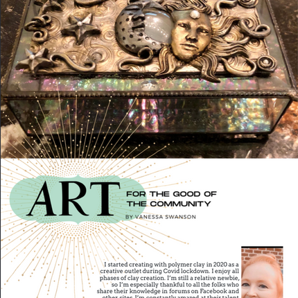 Around the World Inspired Tutorials Magazine: February 2022 Passion for Polymer Clay DIGITAL Downloadable PDF - Create Along 