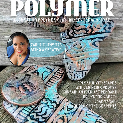 Around the World Inspired Tutorials Magazine: February 2022 Passion for Polymer Clay DIGITAL Downloadable PDF - Create Along 