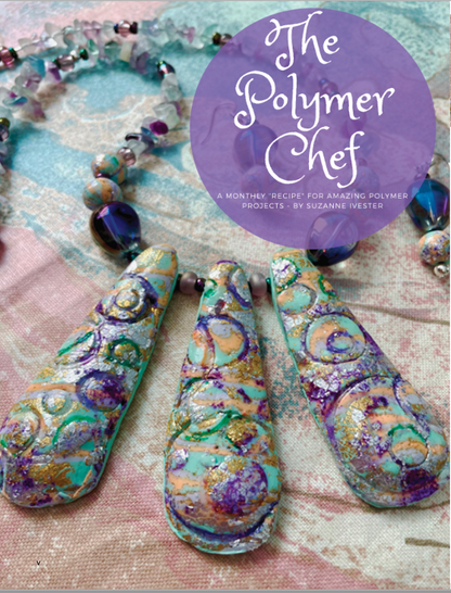 Texture Tutorials Magazine: March 2022 Passion for Polymer Clay DIGITAL Downloadable PDF - Create Along 