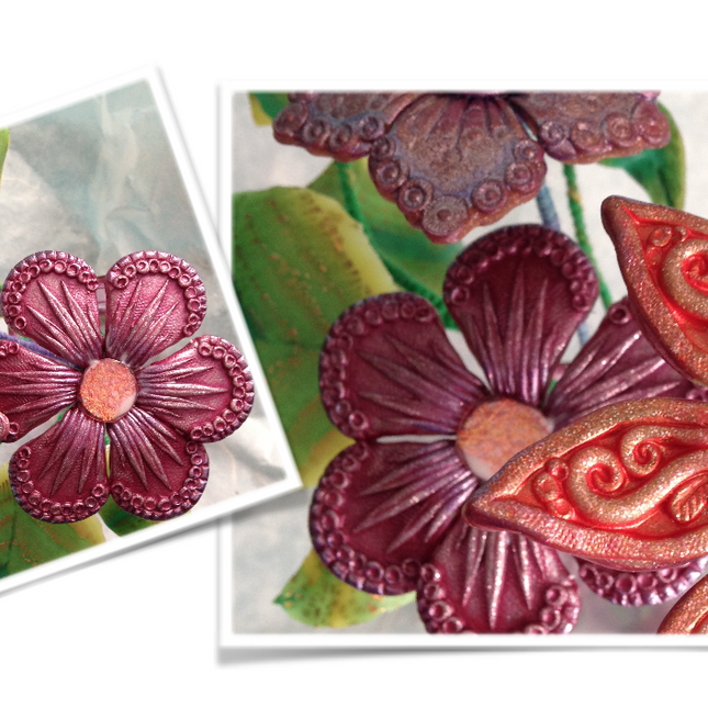 Kira Slye's Fabulous Flower's Workshop Polymer Clay Tutorial - Create Along 