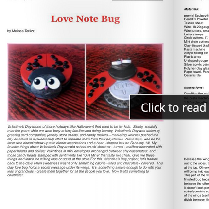 5 Polymer Clay Tutorials in PCU February 2018 Monthly Magazine - Create Along 