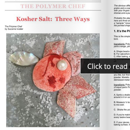 5 Polymer Clay Tutorials in PCU February 2018 Monthly Magazine - Create Along 