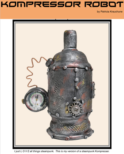 PCU August 2018 Polymer Clay Universe magazine download PDF tutorials - Create Along 