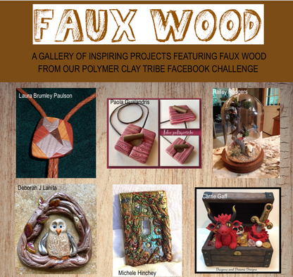 PCU August 2018 Polymer Clay Universe magazine download PDF tutorials - Create Along 