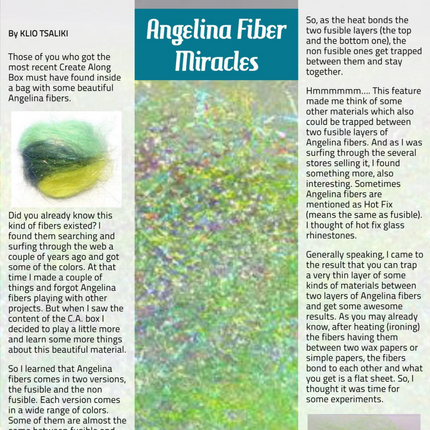 PCU digital magazine with polymer clay tutorials and articles- September issue Volume 19 - Create Along 