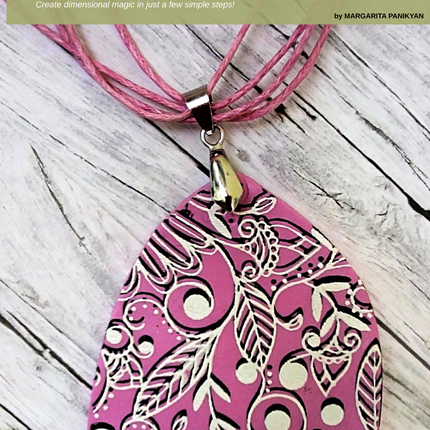 January 2019 Passion for Polymer Clay Magazine V1 Digital instant download - Create Along 