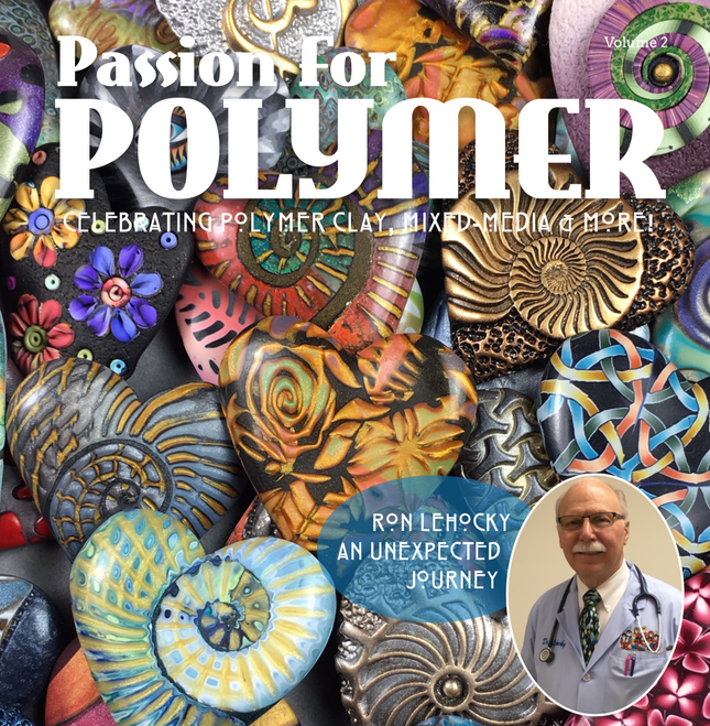 March Volume 2 DIGITAL Passion for Polymer clay magazine downloadable PDF - Create Along 
