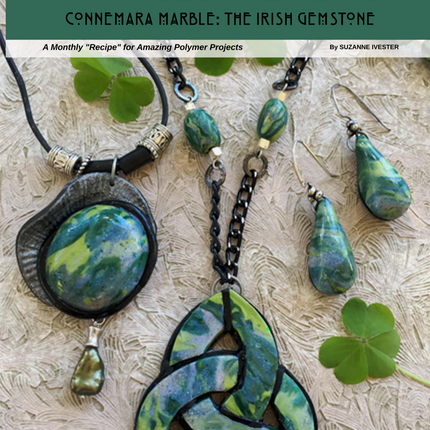 March Volume 2 DIGITAL Passion for Polymer clay magazine downloadable PDF - Create Along 