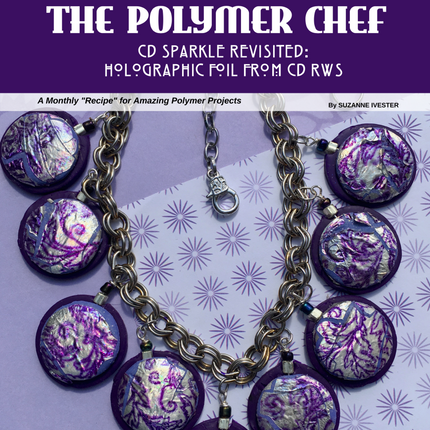 Faux Polymer Clay Techniques April 2019 Passion for Polymer Clay digital downloadable PDF magazine tutorials - Create Along 