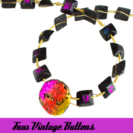 Faux Polymer Clay Techniques April 2019 Passion for Polymer Clay digital downloadable PDF magazine tutorials - Create Along 
