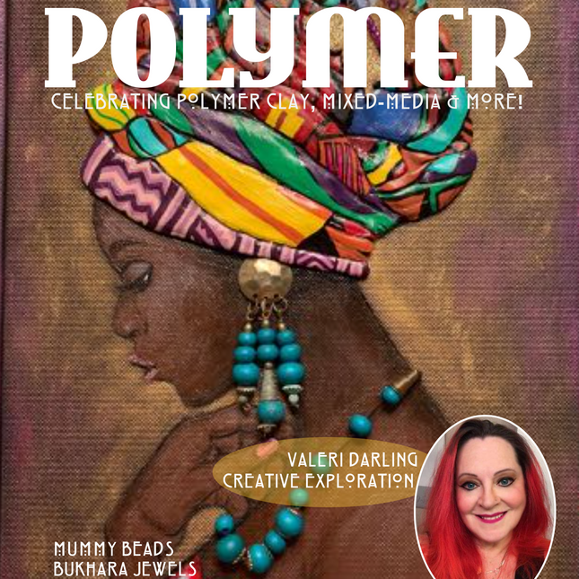 June 2019 Passion for Polymer Digital Download PDF magazine - Create Along 