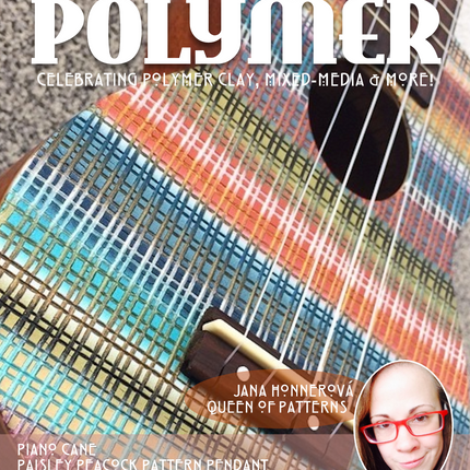 DIGITAL October 2019 Passion for Polymer clay magazine mixed media pdf download - Create Along 