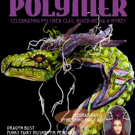 DIGITAL November 2019 download PDF Passion for Polymer clay project book magazine mixed media - Create Along 