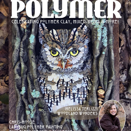 DIGITAL December 2019 download PDF Passion for Polymer clay project book magazine mixed media - Create Along 