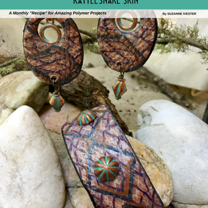 DIGITAL December 2019 download PDF Passion for Polymer clay project book magazine mixed media - Create Along 