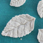 Polymer Clay Leaf Mold Rose Veined Leaves sculpt multiple slab fairy house door
