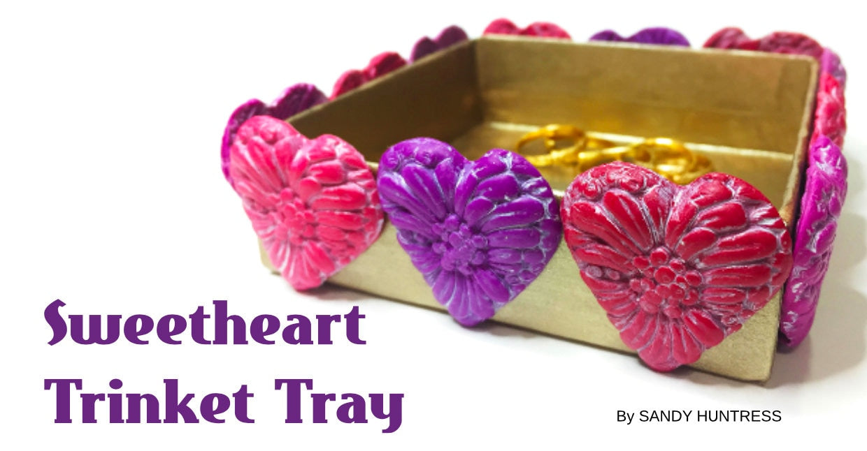 Polymer Clay Tutorials Passion for Polymer magazine Feb 2020 Valentine Hearts DIY