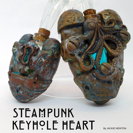 Polymer Clay Tutorials Passion for Polymer magazine Feb 2020 Valentine Hearts DIY - Create Along 