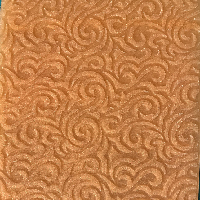 Maze Texture Stamp Mat Silicone rubber for polymer clay paper Gelli plate and resin - Create Along 