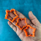 Sandy's Boho Flower Henna Jewelry Sized set of 3 polymer clay Cutters