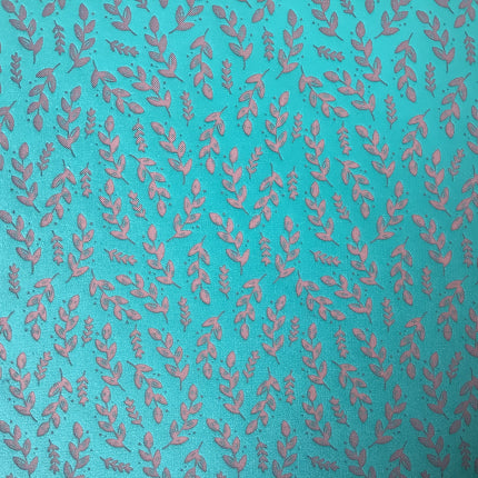 Greenery Botanical Leaf Leaves Silkscreen For Crafting Polymer Clay + Mixed Media - Create Along 