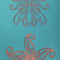 Silkscreen Cindi's Jelli & Star polymer clay Stencil Pattern
