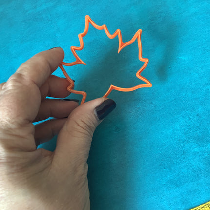 Big Ivy Leaf Leaves Fall Cutter for Polymer Clay and Mixed Media - Create Along 