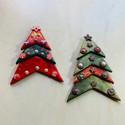 Arrow Head shape Jewelry Sized set of 3 polymer clay Cutters - Create Along 